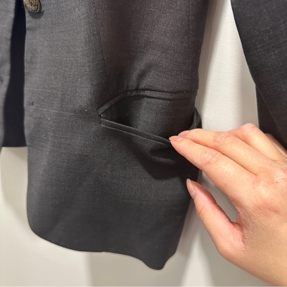 Aritzia Talula Blazer - Women’s Size 2 with Ornate Detailed Buttons - Picture 6 of 7